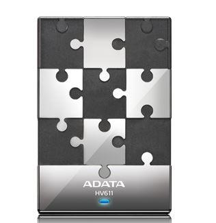 A-DATA DashDrive™ Value HV611 2,5" externý HDD 1TB USB 3.0 čierny AHV611-1TU3-CBK