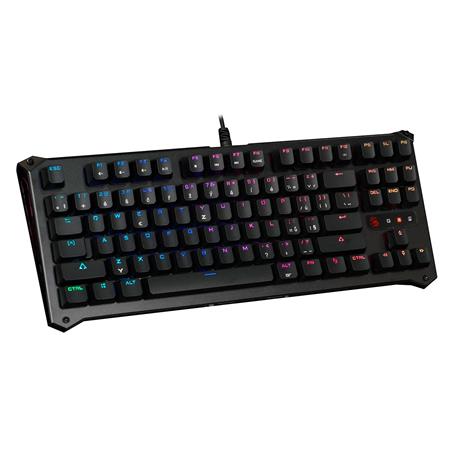 A4tech Bloody B930 optická herní klávesnice, RGB Podsvícení, Orange Switch, USB, CZ, černá B930-BK-OS