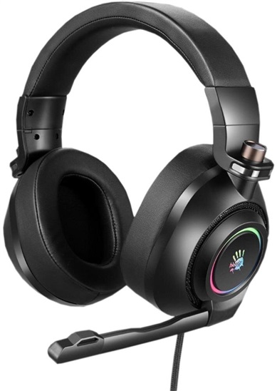 A4tech Bloody G580 herní sluchátka s mikrofonem, 7.1 Virtual, RGB podsvícení, USB
