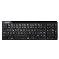 A4tech FStyler FBK23 AS, bezdrátová Dual mode Bluetooth+2,4G klávesnice, CZ, černá FBK23AS-BK