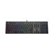 A4tech Klávesnice FX60, Podsvícená barevná, USB, CZ, šedá FX60-N-GY