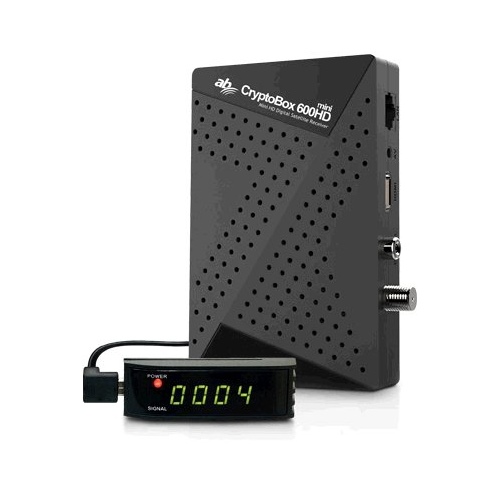 AB DVB-S2 přijímač Cryptobox 600HD Mini/ Full HD/ čtečka karet/ 2x USB/ HDMI/ LAN/ PVR/ Android/ TimeShift