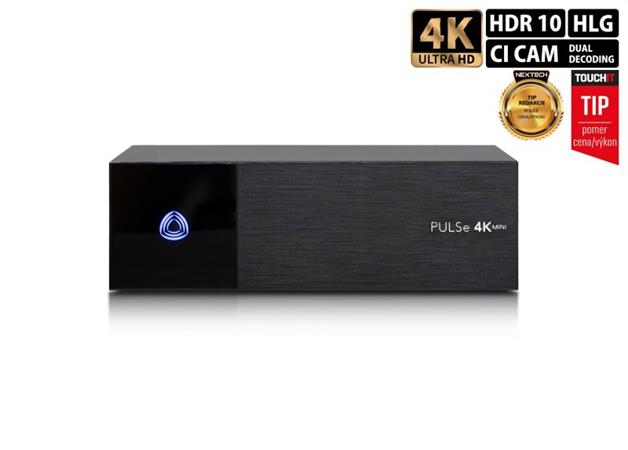 AB PULSe 4K MINI (1x tuner DVB-S2X), Sat prijímač