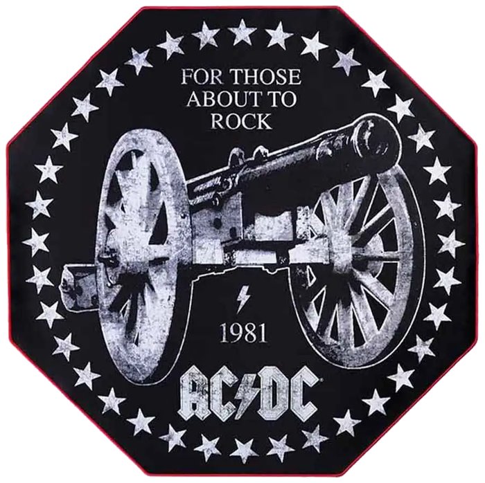 AC/DC ochranná podložka na podlahu pro herní židle SA5550-A1