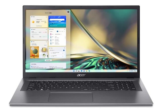 Acer Aspire 3 17 (A317-55P-36P4) i3-N305, 17,3" 1920x1080,16GB,1024GB SSD,W11H,Steel Gray NX.KDKEC.004