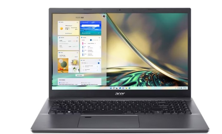 Acer Aspire 5 (A515-57-785K) i7-12650H/16GB/512GB SSD/15,6" FHD IPS/Linux/šedá NX.KN4EC.00A