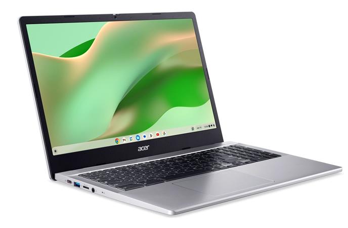 Acer Chromebook 315 (CB315-5HT-C5KN) N100/15,6"/FHD/T/8GB/128GB eMMC/UHD/Chrome/Silver/2R NX.KPSEC.001
