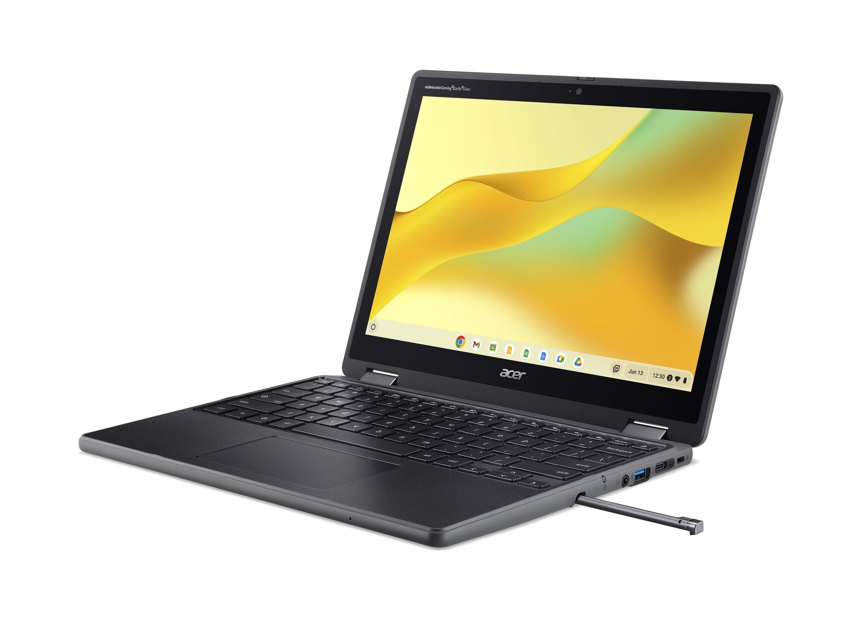 Acer Chromebook Spin 512/R857TN-TCO-C4LZ/N150/12,2"/WUXGA/T/8GB/128GB eMMC/UHD/Chrome EDU/Black/2R NX.JB1EC.001
