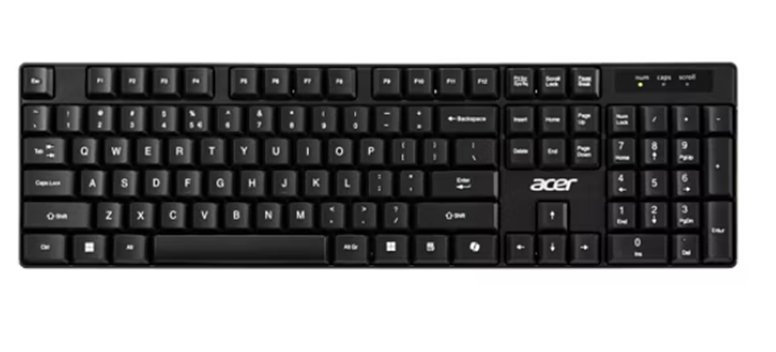 Acer Keyboard AKR110 Wireless Black Switch CZ/SK GP.KBD11.05S