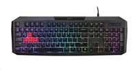 ACER Nitro Gaming Keyboard 100, Membrane Switch, 26 Anti-ghosting kláves, životnost 3 mil. stisků, 7 zón RG GP.KBD11.05X