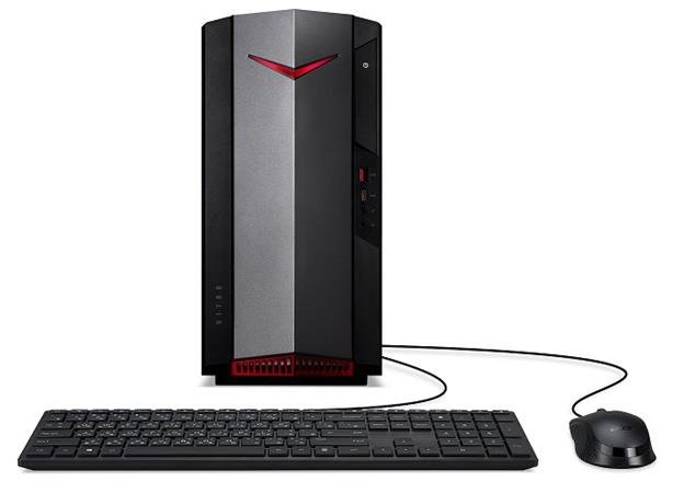 Acer Nitro N50-120/R5-5600G/16GB/1TB SSD/RTX 3060Ti/USB klávesnice+myš/W11 Home DG.E2JEC.005