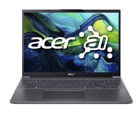 ACER NTB Aspire 16 (A16-71M-56X9),Ultra 5 125H,16" 1920x1200,16GB,512GB SSD,Arc,Linux,Steel Gray NX.JELEC.002