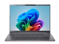 ACER NTB Aspire 16 AI (A16-52M-77TH),Ultra 7 256V,16"WUXGA,16GB,1TB SSD,Intel Arc,W11H,Gray NX.JLSEC.00E