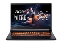 ACER NTB Nitro V 17 AI (ANV17-41-R70P),Ryzen 7 260,17.3"QHD,32GB,1TB SSD,RTX 5060,Linux,Black NH.QYVEC.003