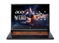 ACER NTB Nitro V 17 (ANV17-I31-774M),Core 7 240H,17.3"FHD,16GB,1TB SSD,RTX 5070,Linux,Black NH.U4JEC.002