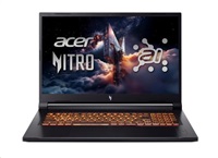 ACER NTB Nitro V 17 (ANV17-I31-920G),Core 9 270H,17.3"FHD,16GB,1TB SSD,RTX 5060,W11H,Black NH.U4EEC.00A