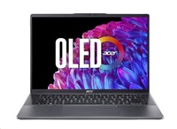 ACER NTB Swift Go 14 (SFG14-63-R6E2),Ryzen 7 8845HS,14"QHD,16GB,512GB SSD,Radeon,W11H,Gray NX.KTSEC.004