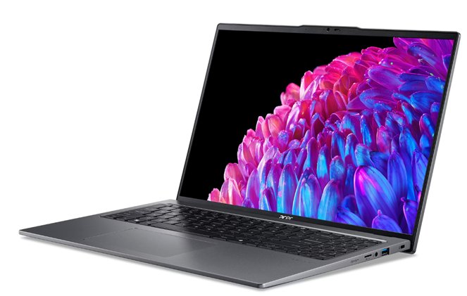 ACER NTB Swift Go 16 (SFG16-71-588Y),i5-13420H,16"WQXGA,16GB,512GB SSD,Intel UHD,Linux,Black NX.KVZEC.00B