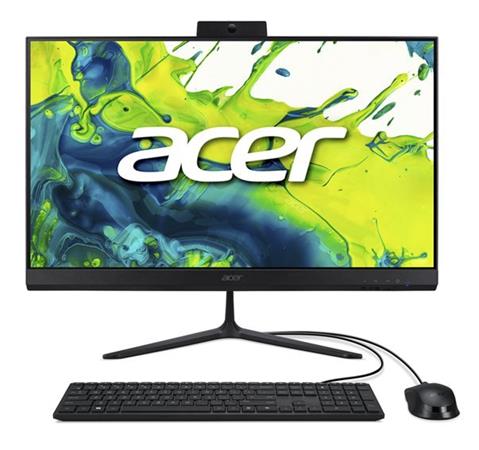 ACER PC AiO Aspire C24-2YE13U5UNL,i3-1305U,23.8" FHD,8GB,512GB SSD,UHD,W11,Black DQ.BMJEC.003