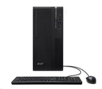 ACER PC Veriton VS2720G, i3-14100,8GB DDR4,512GB M.2 SSD,Wifi,DVD±RW,USB KB+mouse,W11P,180W,Black DT.R1PEC.005