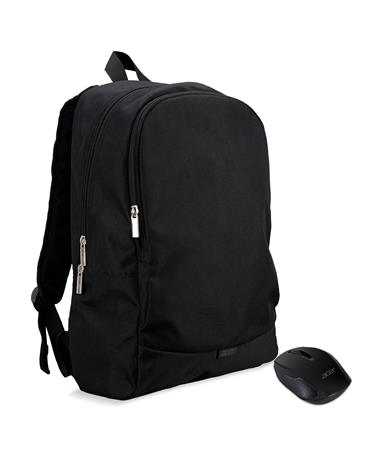 ACER STARTER KIT_15.6" ABG950 BACKPACK BLACK AND WIRELESS MOUSE BLACK NP.ACC11.029