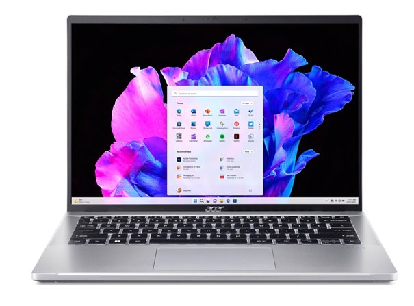 Acer Swift Go 14 (SFG14-71-501T) i5-1335U/16GB/512GB SSD/14" WQ2.2K/Win11 Home/stříbrná NX.KF7EC.001