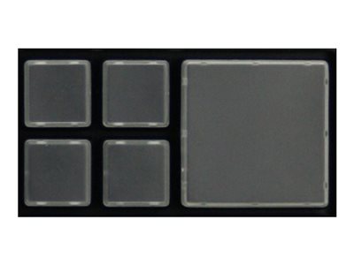 Active Key Replaceable key with keycap, Size 2x2 - Náhradní klávesy pro klávesnici - průhledná - pr