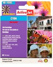 ActiveJet ink cartr. Brother LC-1100C - 19 ml - 100% NEW AB-1100CNX (AB-1100C)