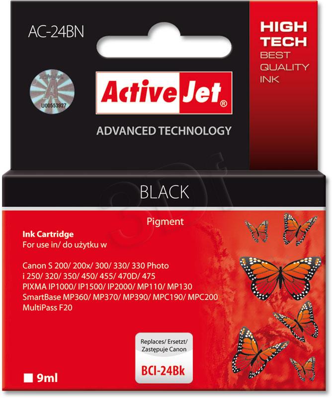 ActiveJet Ink cartridge Canon BCI-24 Bk - 9 ml AC-24Bk