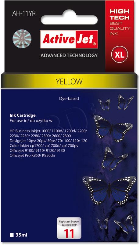 ActiveJet Ink cartridge HP 4838 Yellow ref. no11 - 35 ml AH-838 EXPACJAHP0042