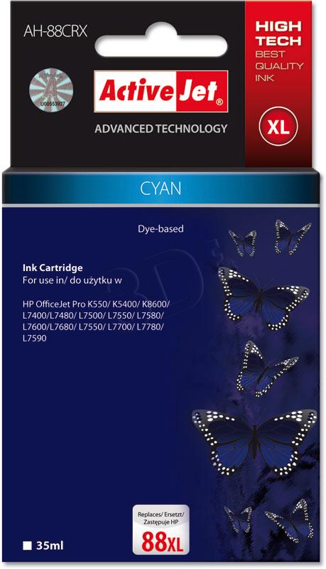 ActiveJet Ink cartridge HP 9391 Large Cyan ref. no88 - 35 ml AH-391 EXPACJAHP0075