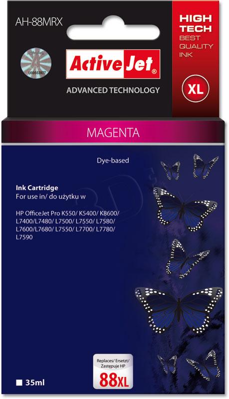 ActiveJet Ink cartridge HP 9392 Large Magenta ref. no88 - 35 ml AH-392 EXPACJAHP0076