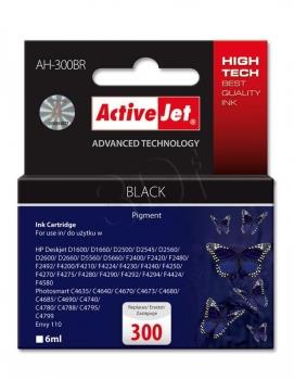 ActiveJet Ink cartridge HP CC640EE Premium 300 Black - 6 ml AH-300BR EXPACJAHP0191
