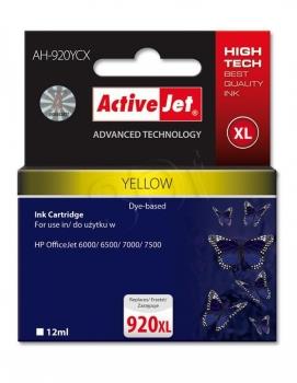 ActiveJet Ink cartridge HP CD974AE Premium 920XL Yellow - 12 ml AH-920YCX EXPACJAHP0166