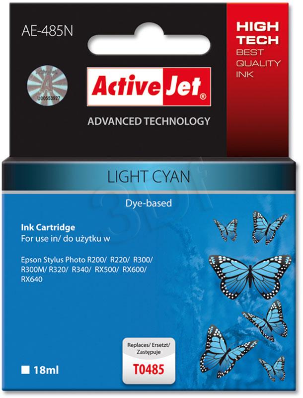 ActiveJet inkoust Epson T0485 R200/R300 Light Cyan, 17 ml AE-485
