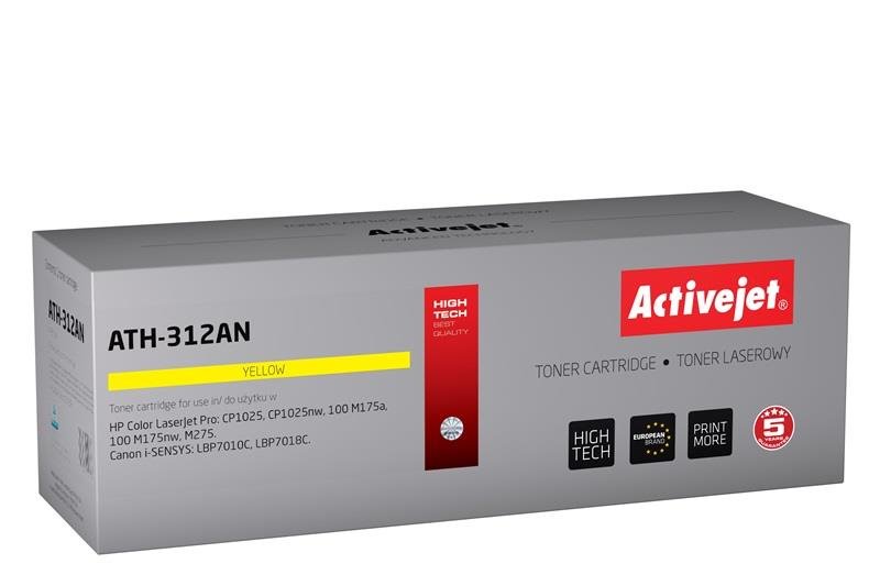 ActiveJet toner HP CE312A (Canon CRG729Y) 1000str. ATH-312AN