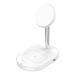 Adam Elements Omnia M2+ Magsafe 2+1 Wireless Charging Station - White APAADM2POGWH