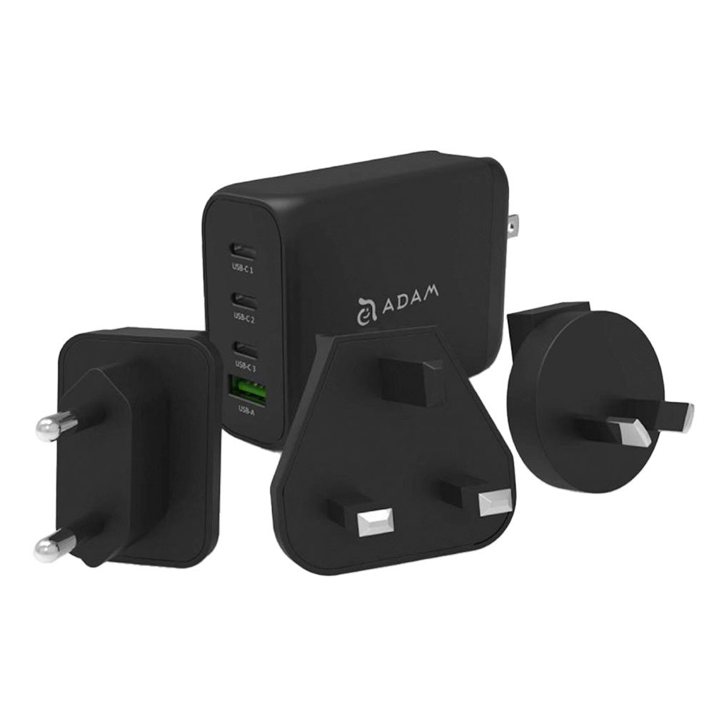 Adam Elements Omnia Pro 120W 4-Port GaN Power Charger - Black AEAPAADPRO1BK