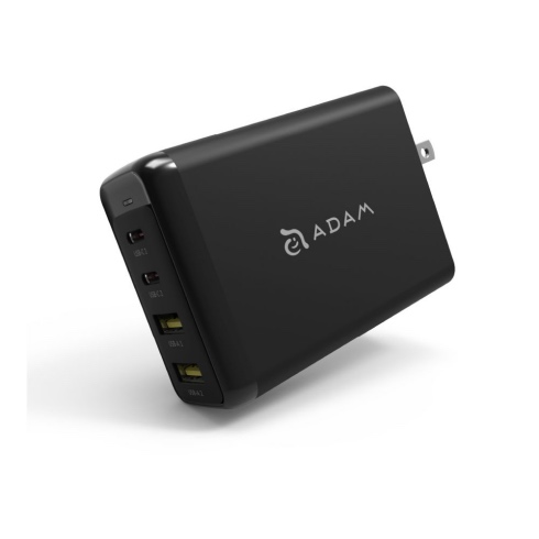 Adam Elements Omnia Pro USB-C PD/QC 3 GaN Super Charging Kit 100W - Black AEAPAADPROBK