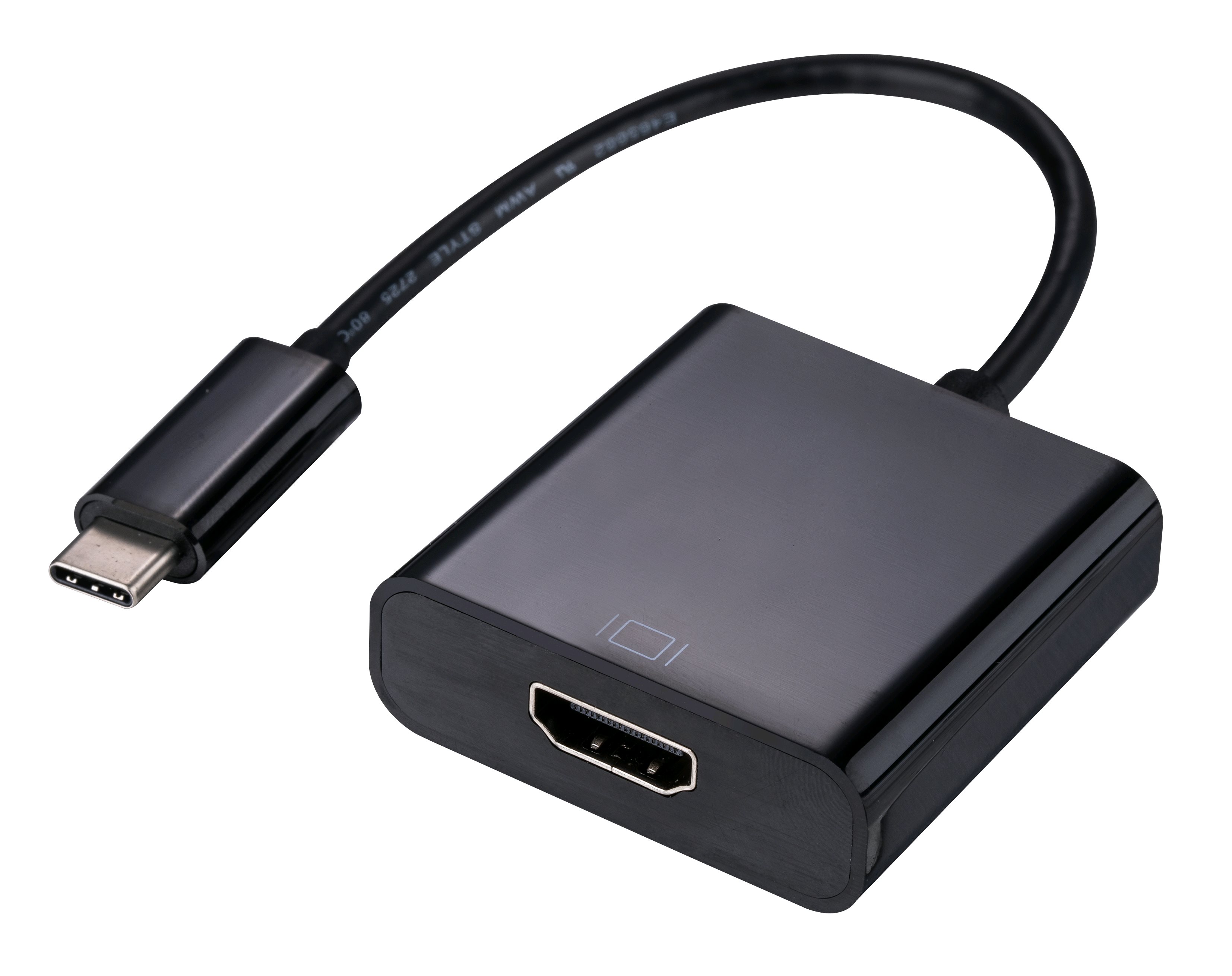 Adaptér C-TECH Type-C na HDMI, M/F, 15cm CB-AD-CM-HDMIF