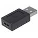 Adaptér Manhattan USB, USB-C 2.0 samica na USB-A samec, čierna 354653