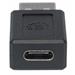 Adaptér Manhattan USB, USB-C 2.0 samica na USB-A samec, čierna 354653