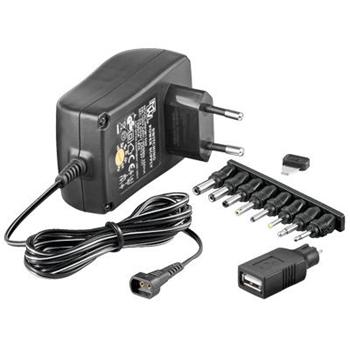 Adaptér Univerzální napájecí 230V/3-12V stejnosměrný 1500mA ppadapter-01
