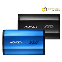 ADATA external SSD 1TB SE800 Series IP68 USB-C, Black, dust/water proof plus military-spec shockproof ASE800-1TU32G2-CBK