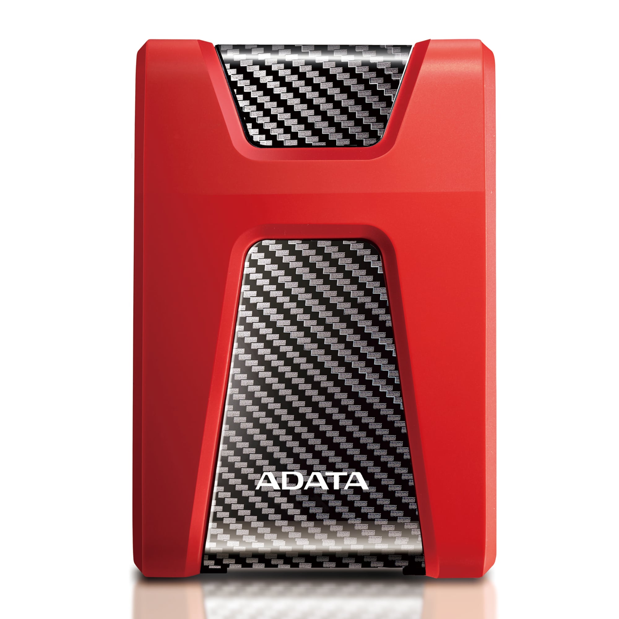 ADATA Externí HDD 2TB 2,5" USB 3.1 DashDrive Durable HD650, červený (gumový, nárazu odolný) AHD650-2TU31-CRD