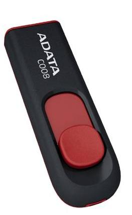 ADATA Flash Disk 4GB USB 2.0 Classic C008, čierny AC008-4G-RKD