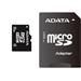 ADATA Micro SDHC karta 8GB Class 4 + SD adaptér AUSDH8GCL4-RA1