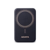 ADATA PowerBank R100 Magnetic, 10000mAh, 3.85A, černá (38.5Wh) PR100-12BK
