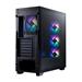 ADATA XPG case LANDER 500 Mid-Tower, bez zdroje, 4x 120mm ARGB Fan, Černá LANDER5004A-BKCWW