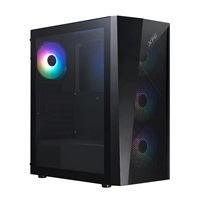 ADATA XPG case LANDER 500 Mid-Tower, bez zdroje, 4x 120mm ARGB Fan, Černá LANDER5004A-BKCWW